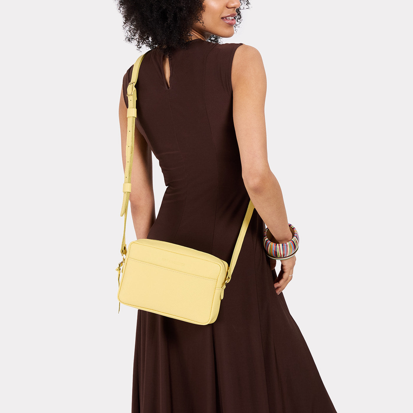 Butter Bliss*Large | Rectangular crossbody with adjustable strap