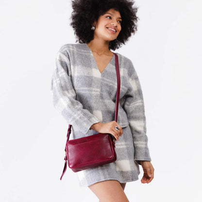 Orchid*Large | Mid-size rectangular crossbody with adjustable strap