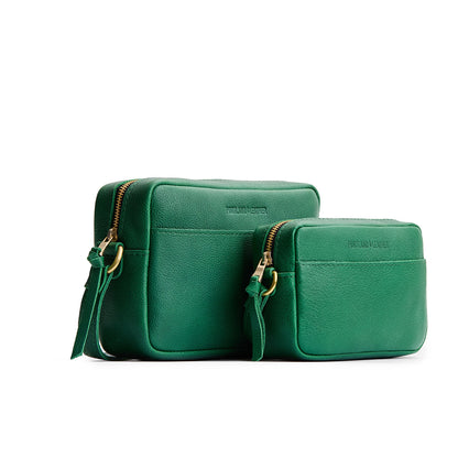 Bacalar | Size comparison rectangular crossbody with adjustable strap