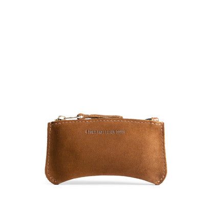 Jackson*Small | Small pouch with a top zipper and unique curved bottom