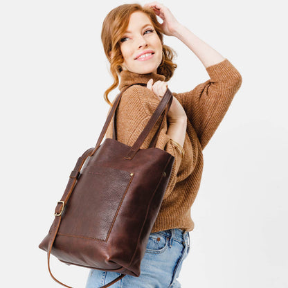 Coldbrew | Medium Tote with dual shoulder straps and crossbody strap