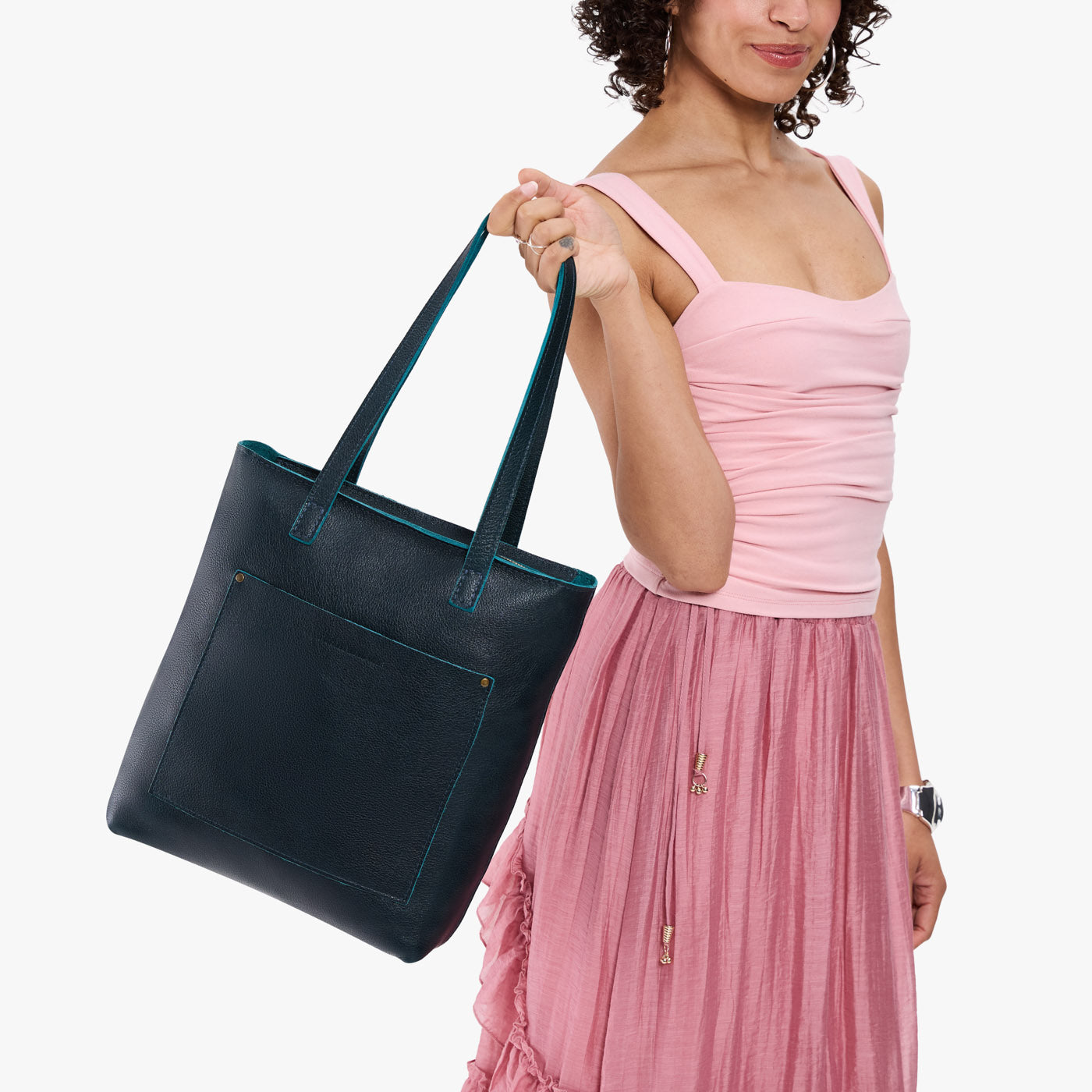 Boreal*Zipper | Medium Tote with dual shoulder straps and crossbody strap