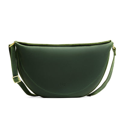 Evergreen*Large | Half circle shaped sling bag