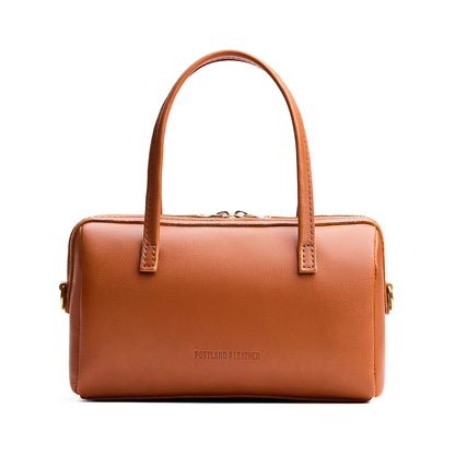 Honey*Large | Mini duffle shaped handbag with crossbody strap