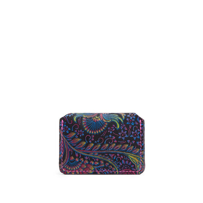 Carnival*Plus | Small leather wallet with snap closure