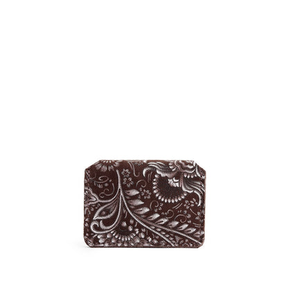 Sepia*Plus | Small leather wallet with snap closure