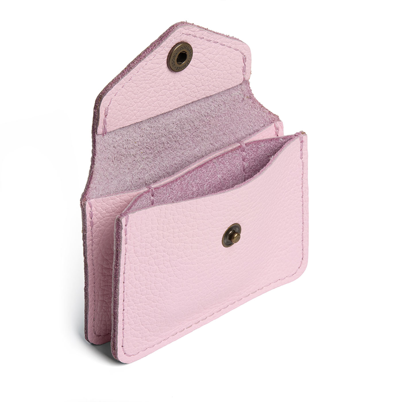 Pinkaboo*Classic | Small leather wallet with snap closure