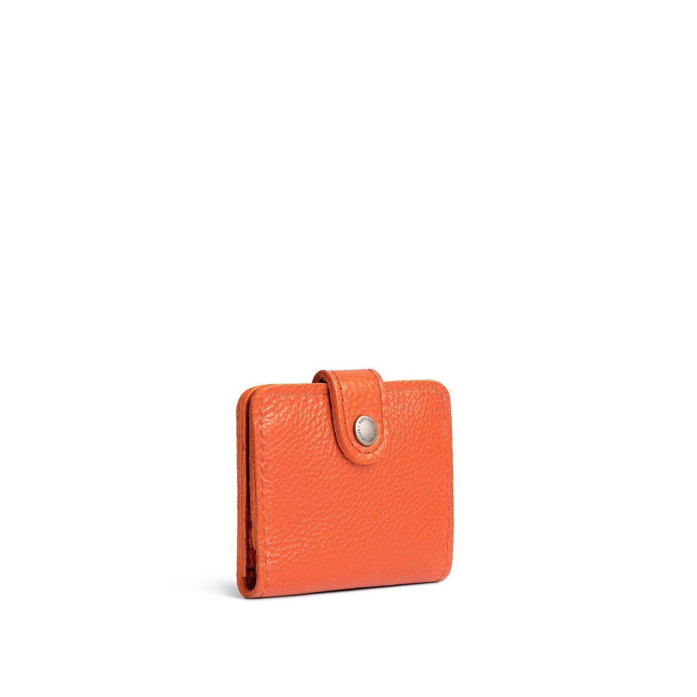 Koi | Small leather wallet with snap closed