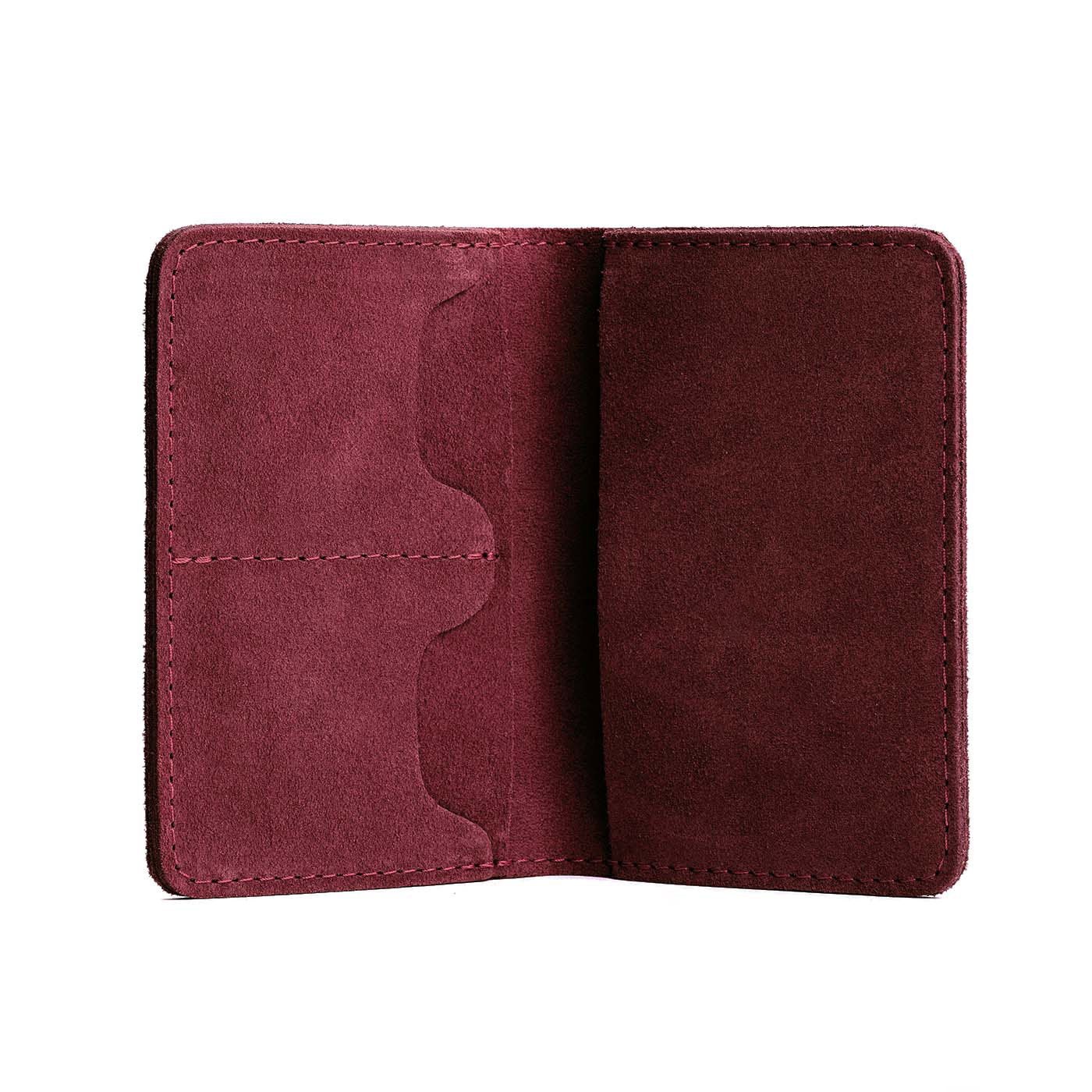 Red Panda | Leather passport case with PLG logo
