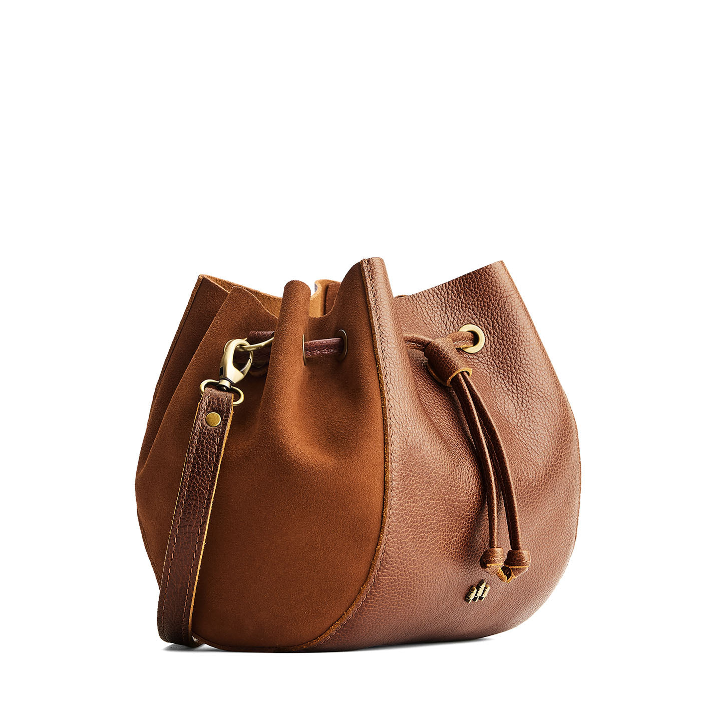 Asheville | Bucket bag with cinched drawstring closure