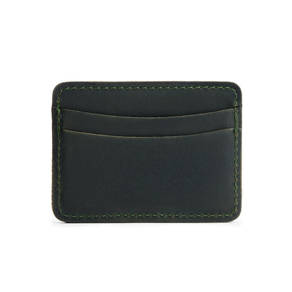 Evergreen | Minimalist leather wallet with card slots and PLG logo