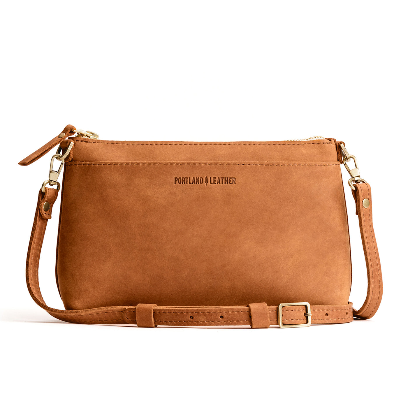 Dakota*Classic | Zip top petite crossbody bag with detachable strap