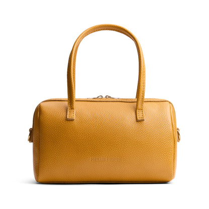 Sunshine*Large | Mini duffle shaped handbag with crossbody strap