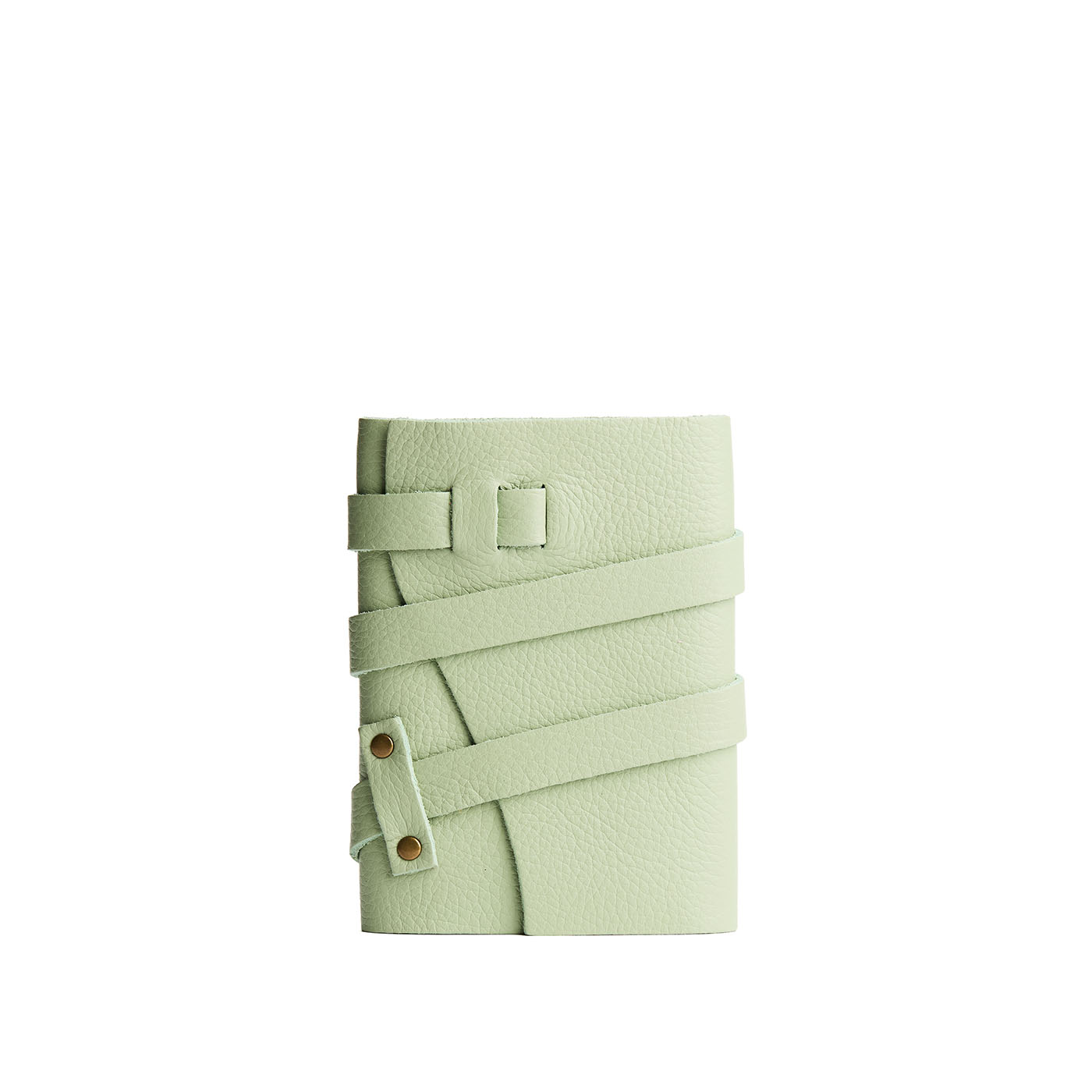 Pistachio*Small | Wrap Journal closed